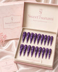 Violet Venom Devil Claw Press-On Nails